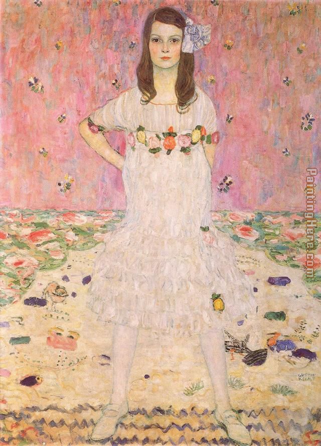 Maeda Primavesi painting - Gustav Klimt Maeda Primavesi art painting